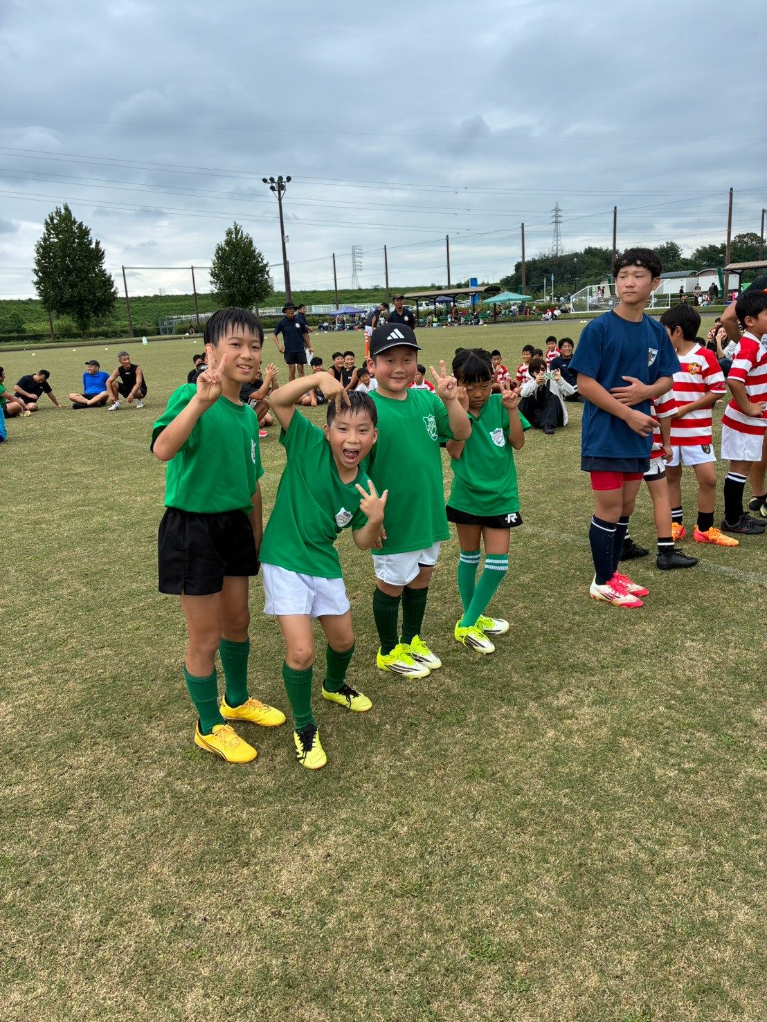 低学年・幼児の団員たち